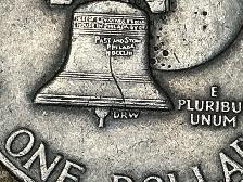 Rare 1776-1976 EISENHOWER U.S. BICENTENNIAL One Dollar Coin ! - Photo 10