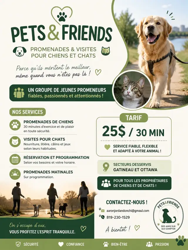 pets and friends