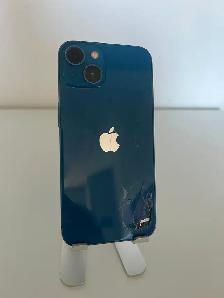 Cracked Back iPhone 13 128  GB - Unlocked - Blue $225 - Photo 2