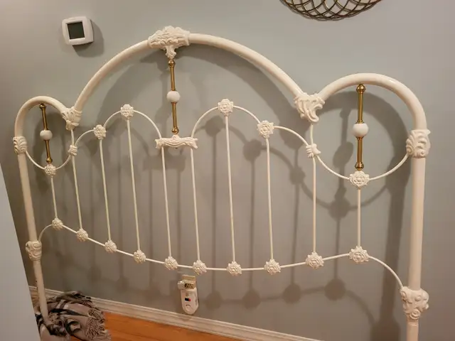 Vintage Ornate King Headboard