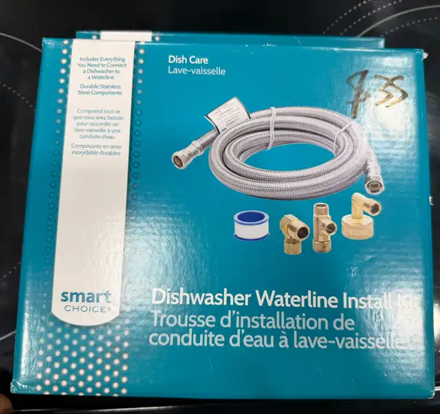 Smart Choice Dishwasher Waterline Install Kit