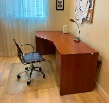 Desk and Filing Cabinet - Photo 2