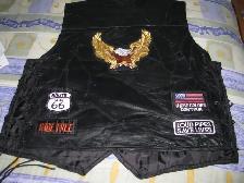 Vintage Leather Bikers Vest - Photo 5