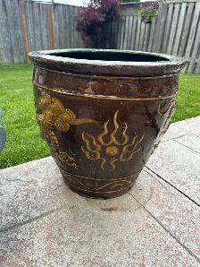Imported Chinese Dragon Planter - Damage Free - $250 - Photo 2