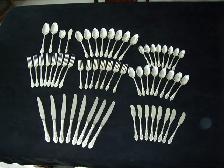 Vintage Rogers Silverplate Flatware Set