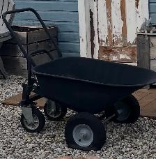 FOUR WHEEL wheelbarrow