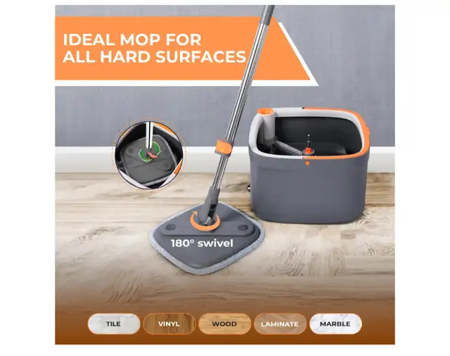Brand NEW Rocket mop spin