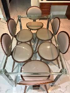 Mid-Century Walnut Dining Chairs - Brand New - Photo 3