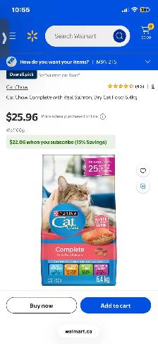 Brand New Cat Chow Cat Food - Photo 2