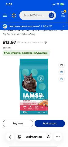 Brand New IAMS Cat Food - Photo 2