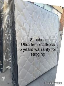 Queen size ultra firm mattress ! Free delivery ! Urgent