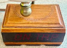 Vintage Coors Beer Illuminated Globe Lamp (On Tap Light-Up Base) - Photo 2