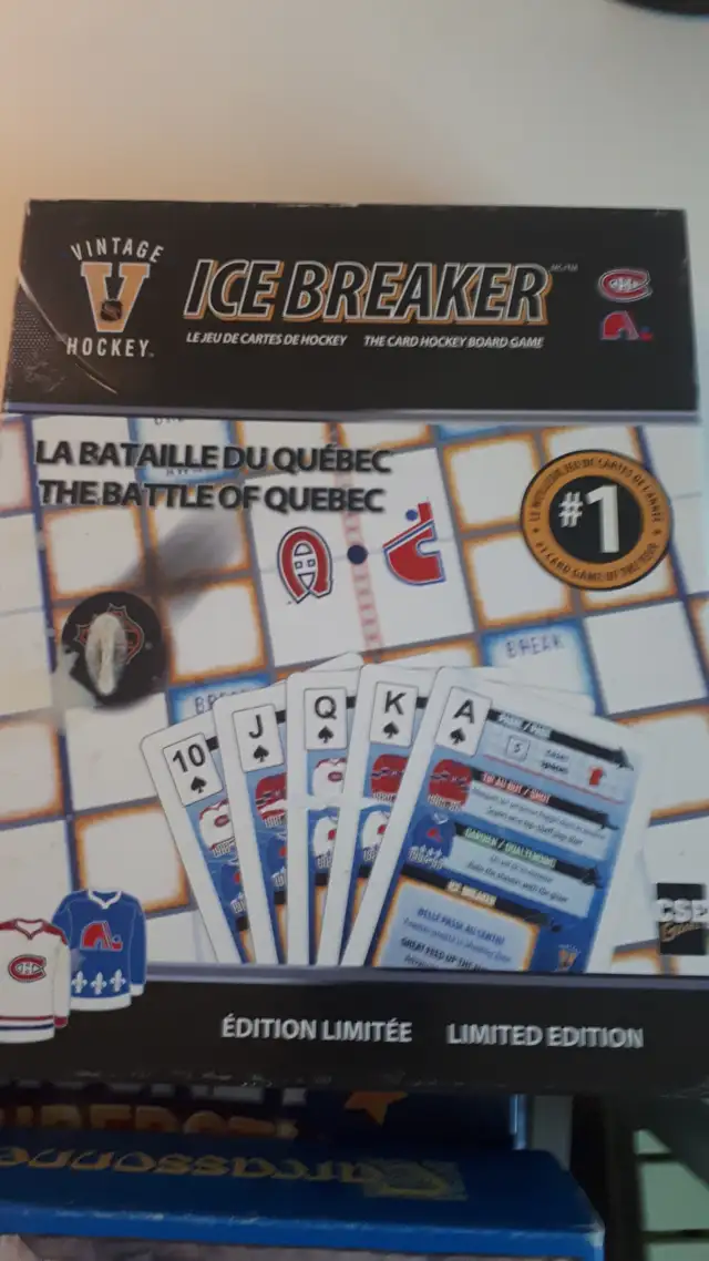 Jeu Vintage Ice Breaker sur le Hockey