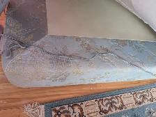 Base de lit en tissu pour Queen ou King