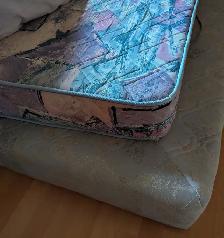 Base de lit en tissu pour Queen ou King - Photo 2