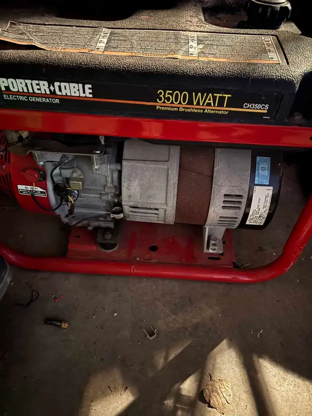 Basically brand new porter cable Generator