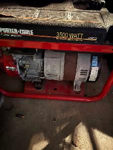 Basically brand new porter cable Generator
