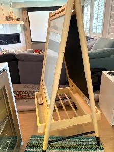 CRATE & BARREL KIDS Wooden Kids Art Easel - Photo 5
