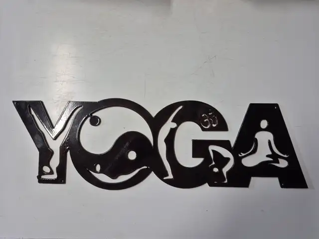 Yoga - Metal Sign