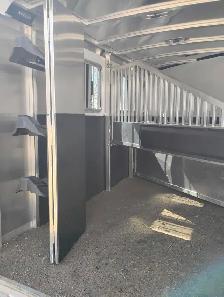 2023 Exiss Bumper Pull Aluminum Horse Trailer - Photo 8