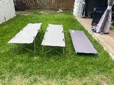 camping cots (x3) & tents - Photo 3