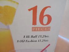 NEW: PESCA 16 PIECE GLASS SET IN ORIGINAL BOXAS PICTURED - Photo 4