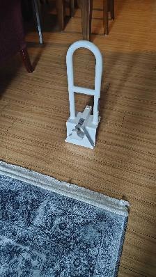 Bathtub Safety Rail Adjustable Shower Grab Bar