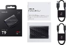 SAMSUNG T9 1TB Portable SSD, USB 3.2 Gen. 2x2, Black