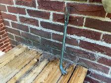 Vintage CRAFTSMAN 18" Rip Bar Nail Puller Pry Bar Wrecking Bar ! - Photo 7