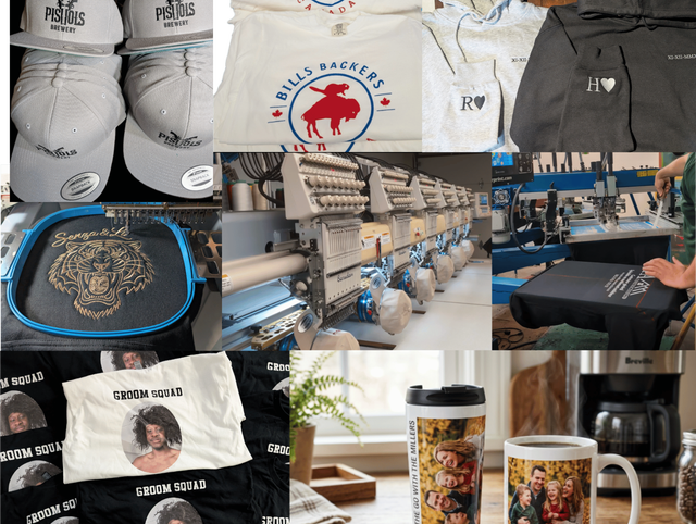 CUSTOM PRINTING & EMBROIDERY SERVICES IN OTTAWA