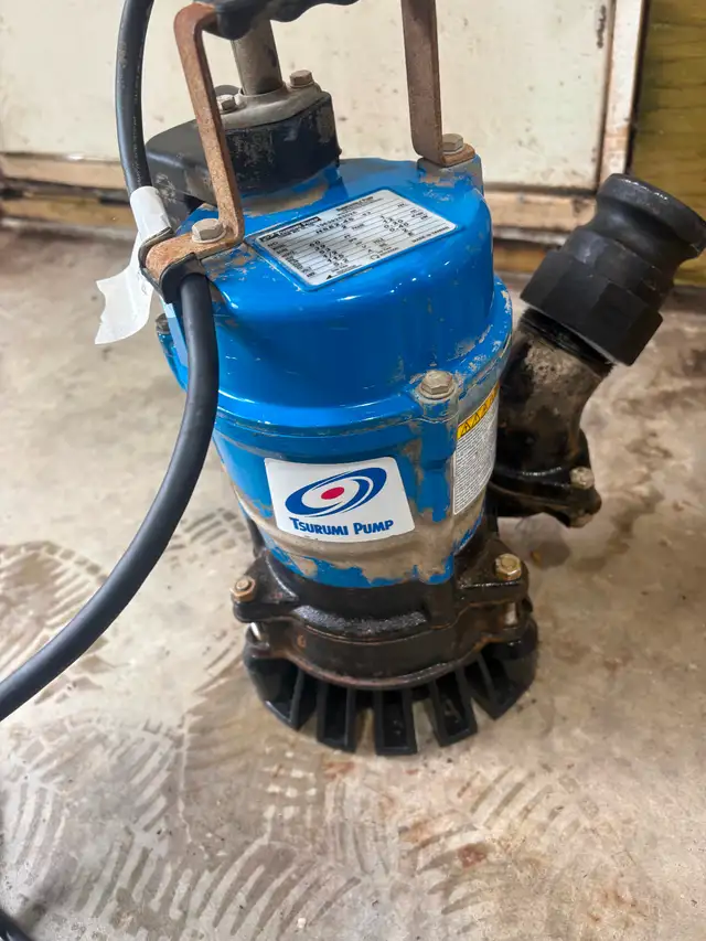 Tsurumi submersible water pump