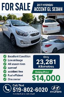 2017 Hyundai Accent GL Sedan