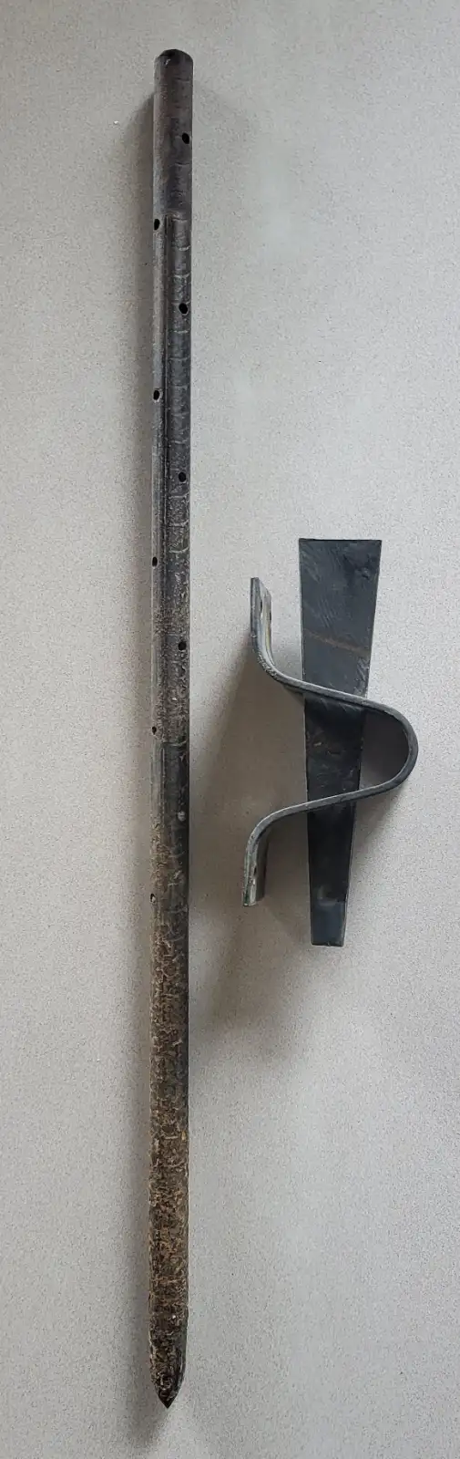 CONCRETE ACCESSORIES - PIN POCKETS WITH 2' STEEL RODS