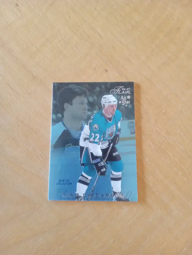 Carte Hockey Flair Blue Ice 96-97 Ciccarelli-Mironov 120626-972