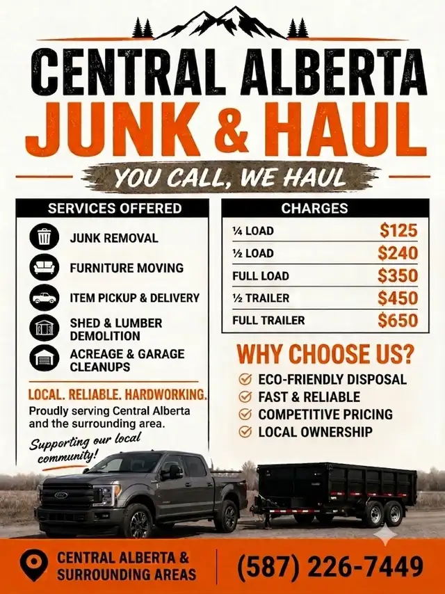 Central Alberta Junk&Haul