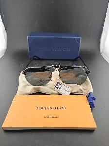 Louis Vuitton Z1019W 2022 Black Monogram Lens Sunglasses