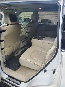 2011 Infiniti QX56 white with beige interior 5.6 L V8 - Photo 5