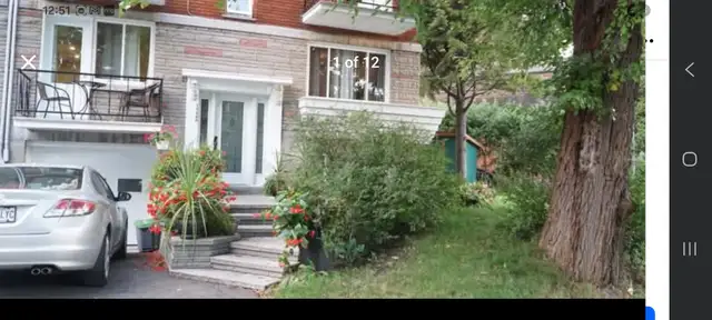 3 1/2 semi sous-sol (Cartierville) 4 électroménagers & internet
