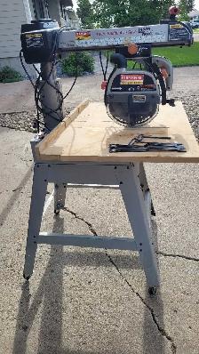 Craftsman 10' Radial Arm Saw - Photo 2