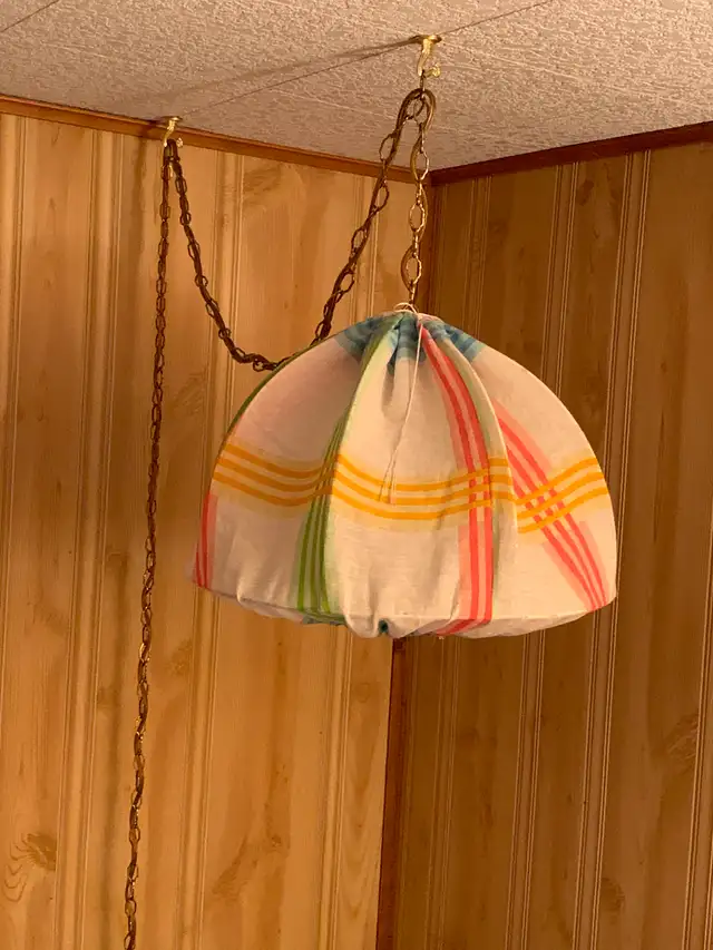 Plug In Hanging Lamp