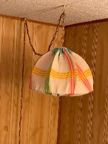 Plug In Hanging Lamp