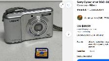 Sony Cyber-shot DSC-S2100  Digital camera - lots of cameras - Photo 2