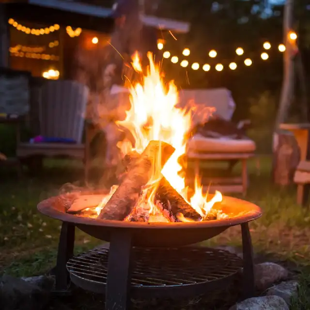 Bois de camping