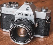 Yashica TL-Electro 35mm Single-Lens Reflex (SLR) film camera