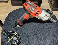 BLACK & DECKER 6.5 AMP 1/2' HAMMER DRILL (DR550) – TESTED – $50 - Photo 2