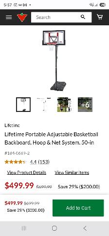 Lifetime Basketball Net - Photo 3