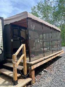 trailer and seasonal site poplar bay Manitoba