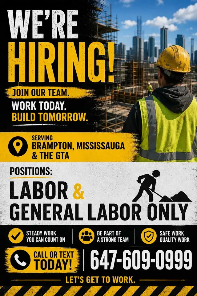 Labor and General Labor Positions