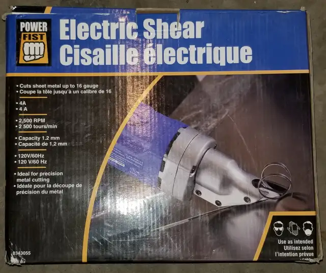 BRAND NEW Powerfist Electric Pistol-Grip Metal Shear