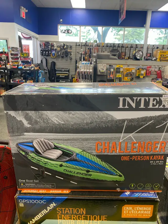 Intex Challenger One Person Kayak @ Cashopolis!!